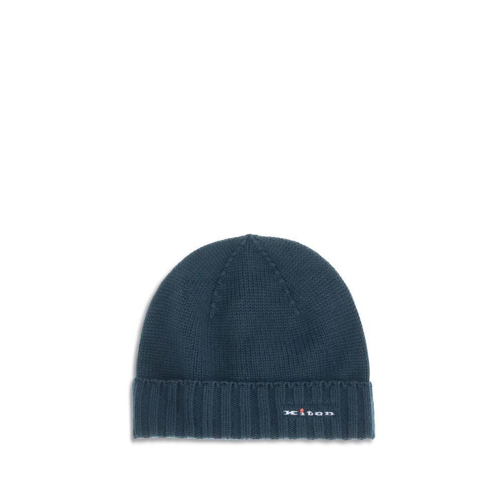 Kiton Wool beanie Hat KI-UCPL006K0253H07000VERDE-UNI