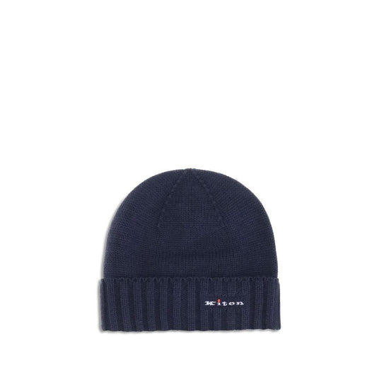 Kiton Wool beanie Hat KI-UCPL006K0253H08000BLU-UNI