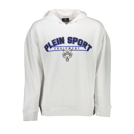 Plein Sport White Cotton Sweater PL-9569-S
