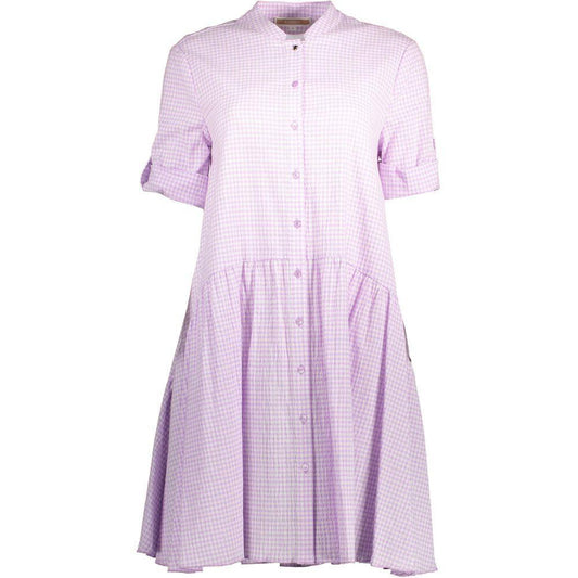 Kocca Pink Cotton Dress KO-12344-XS