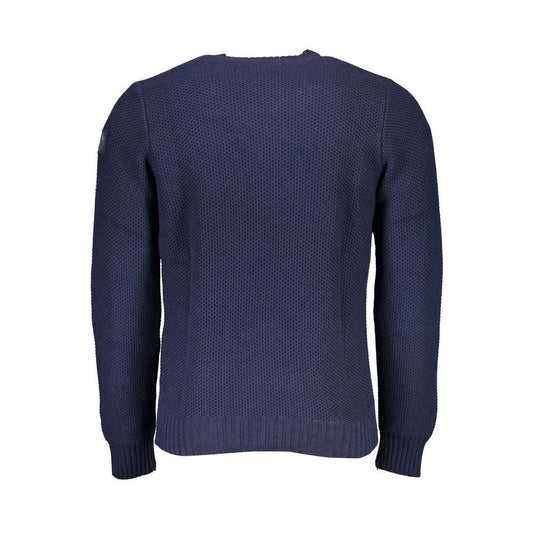 North Sails Blue Cotton Sweater NO-16262-XXL