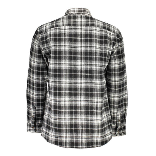 North Sails Black Cotton Shirt NO-16393-XXL