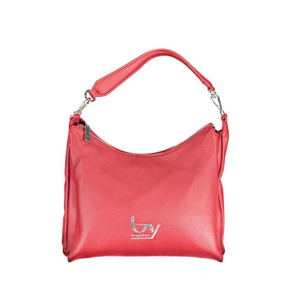 BYBLOS Rosso Polyurethane Women Handbag