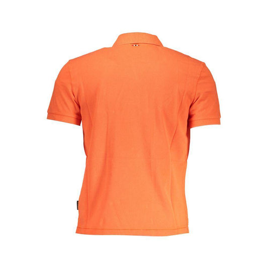 Napapijri Red Cotton Polo Shirt NA-19601-S