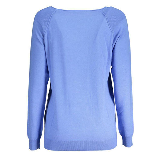 North Sails Blue Cotton Sweater NO-20247-XS