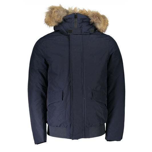 Woolrich Blue Cotton Jacket WO-24342-L