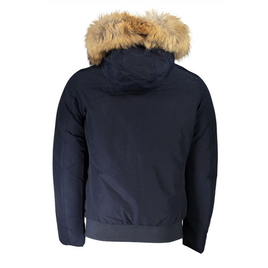 Woolrich Blue Cotton Jacket WO-24342-L