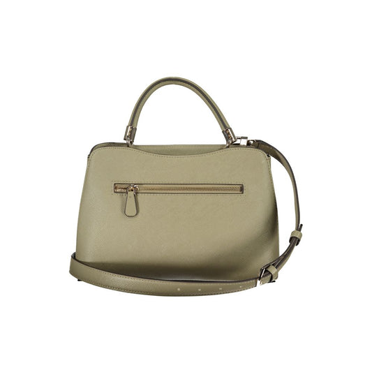 Guess Jeans Green Polyethylene Handbag GU-26892