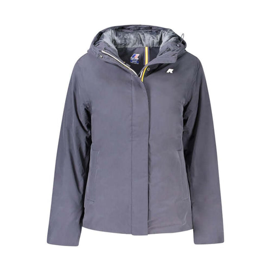 K-WAY Blue Polyamide Jackets & Coat KW-34158-L