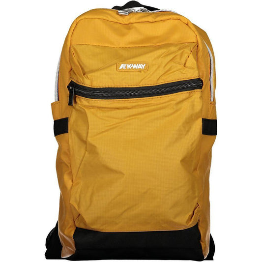 K-WAY Yellow Polyamide Backpack KW-34801