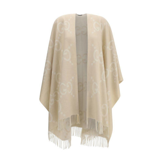 Gucci Cashmere Cape GU-7743084GABX9877-ONE SIZE
