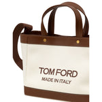 Tom Ford Beige Cotton Tote Bag TOFO-9330661