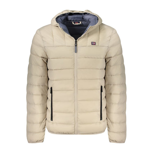 Norway 1963 Beige Polyamide Men Jacket NO-39331-S