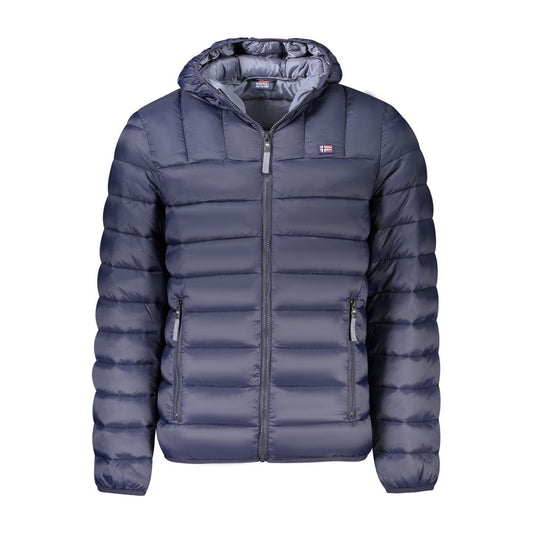 Norway 1963 Blue Polyamide Men Jacket NO-39336-S