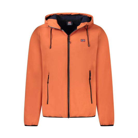 Norway 1963 Orange Polyester Men Jacket