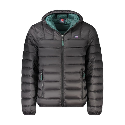 Norway 1963 Black Polyamide Men Jacket NO-39332-S