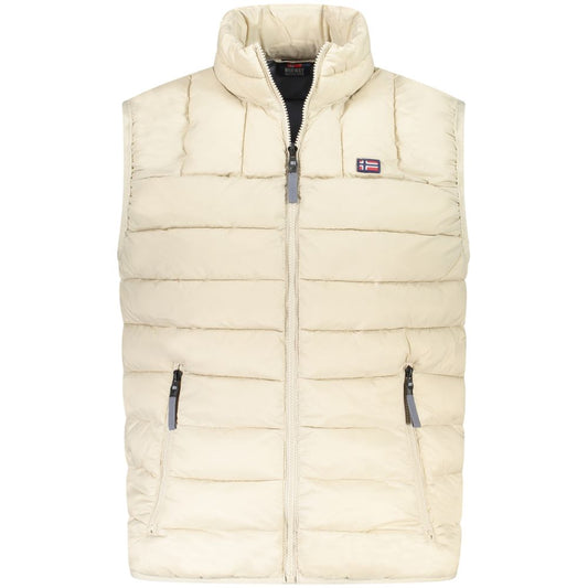 Norway 1963 Beige Polyamide Men Jacket NO-39333-S
