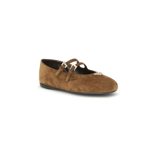 Prada Suede Ballerinas PR-1F794NF005008F0324-EU37/US7