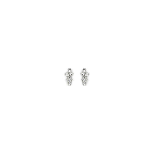 Magda Butrym Strass Earrings MA-714725SILVER-ONE SIZE