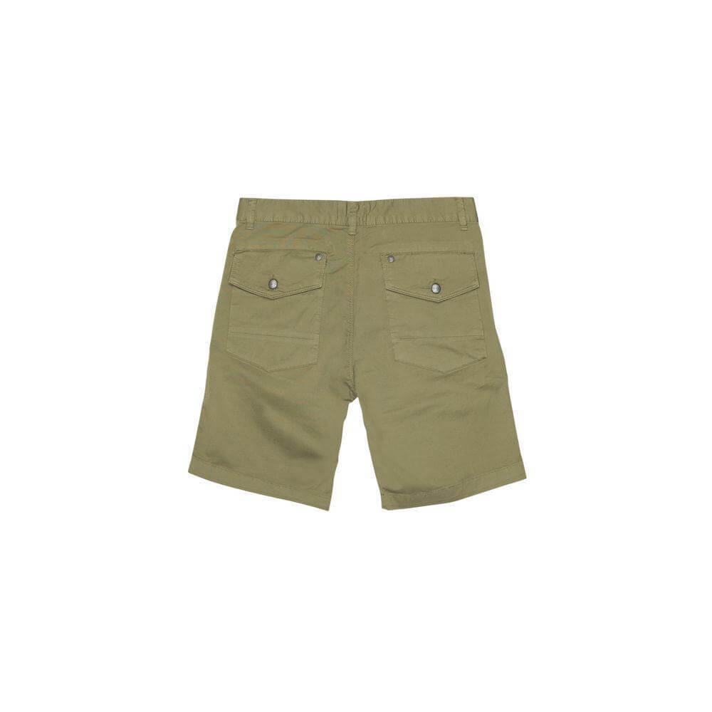 Refrigiwear Green Cotton Bermuda RE-15824000149-W29