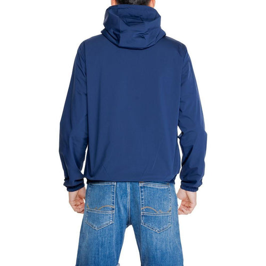 Replay Blue Polyamide Jackets & Coat RE-14825500582-IT48 | L