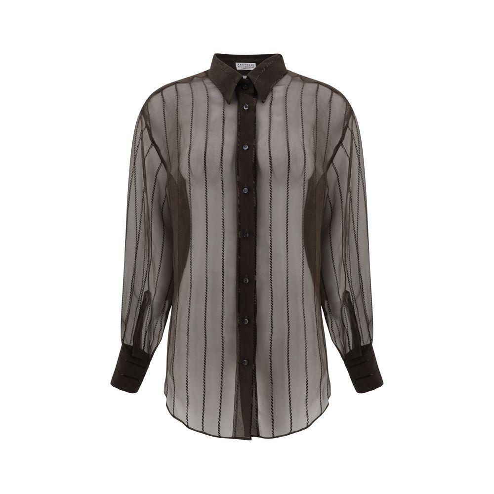 Brunello Cucinelli Silk Shirt BR-MF940RI516C4222-S