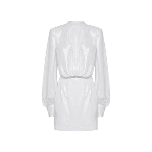 BLANCA VITA Abelia Laminated Mini Dress BL-8735245795540-42