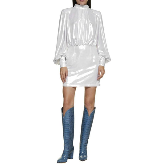 BLANCA VITA Abelia Laminated Mini Dress BL-8735245795540-42