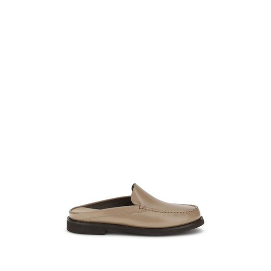 Brunello Cucinelli Leather Mules BR-MZVNG3016PC4275-EU36/US6