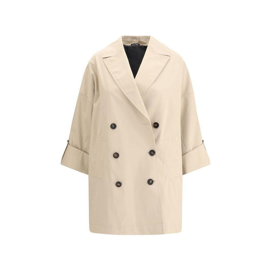 Brunello Cucinelli Midi Trench Coat BR-MM5397740PC6697-IT40 | M