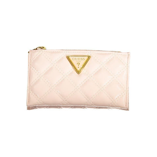Guess Jeans Pink Polyethylene Women Wallet