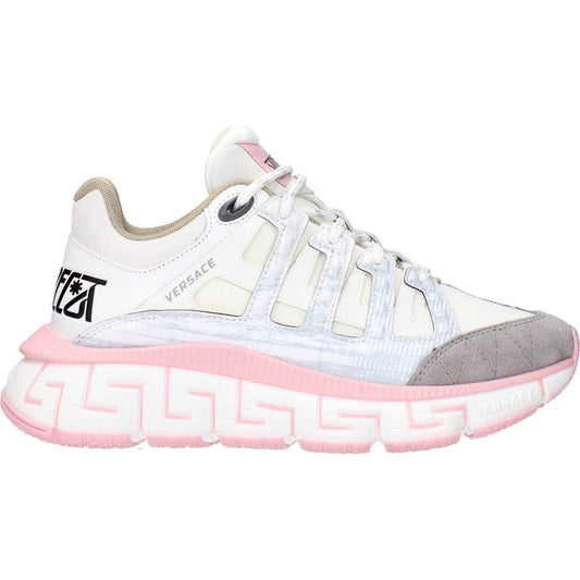 Versace Beige Fabric Athletic Sneakers VE-15248501702921-EU38/US8