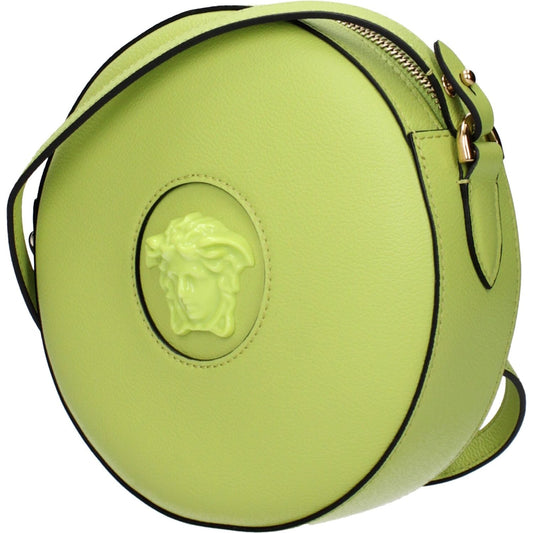 Versace Green Leather Crossbody Bags