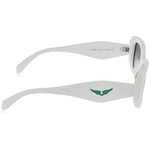Zadig & Voltaire White Acetate Sunglasses ZASZV36852847YAC