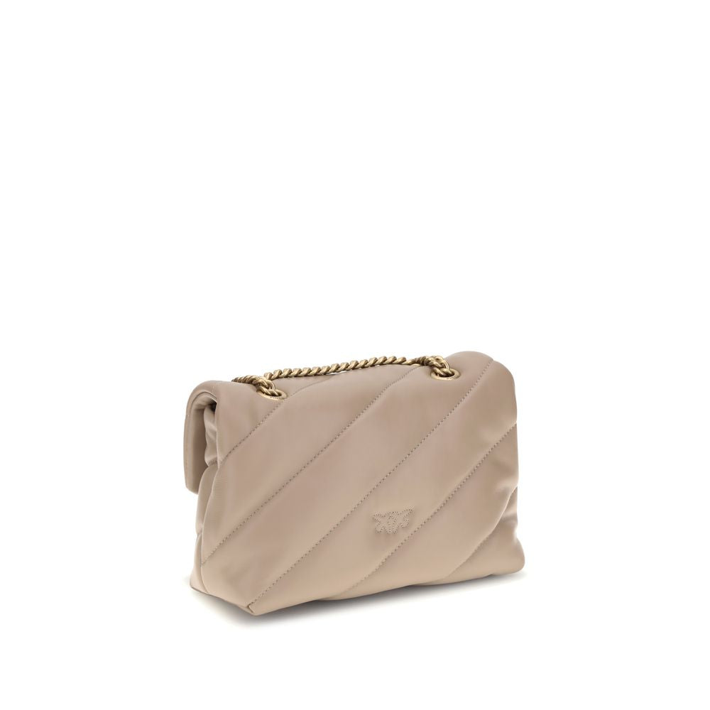 Front view with bag zipped and handles upright.