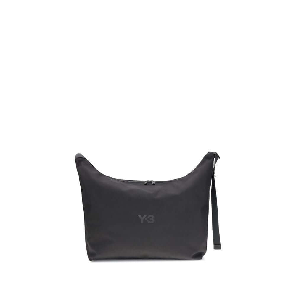 Front view with bag zipped and handles upright.
