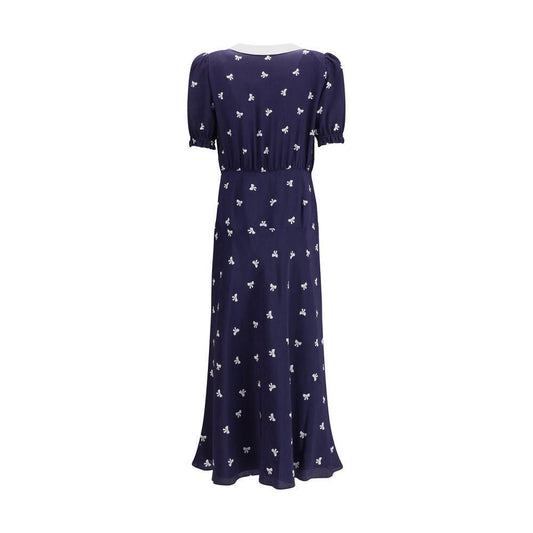 Alessandra Rich Bow patterned Dress AL-FABX41131844-IT38 | S