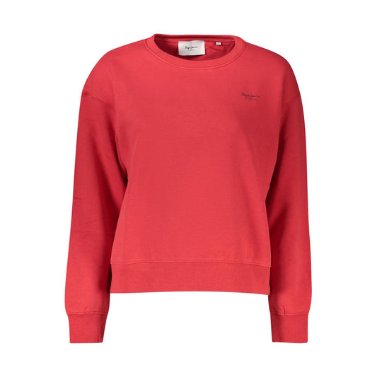 Pepe Jeans Red Cotton Women Sweater PE-39429-XS