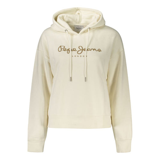 Pepe Jeans White Cotton Women Sweater PE-39431-XS