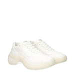 Max Mara White Fabric Chunky Sneakers MA-15261738008841-EU39/US9