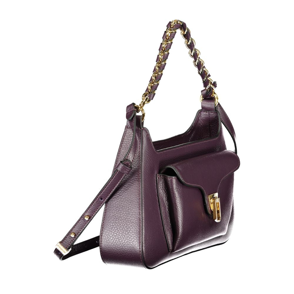 Front view with bag zipped and handles upright.