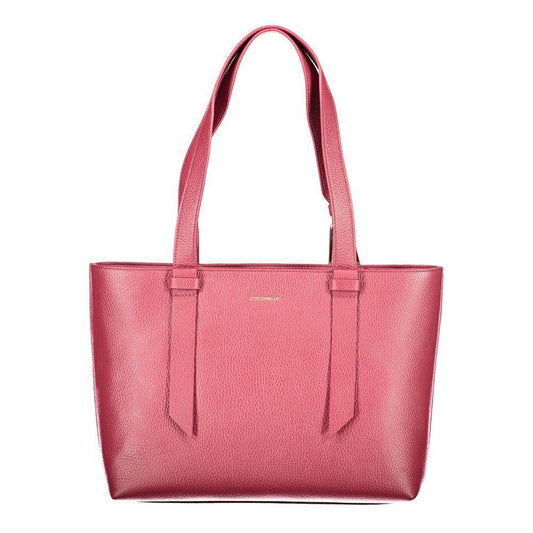 Coccinelle Purple Leather Women Handbag