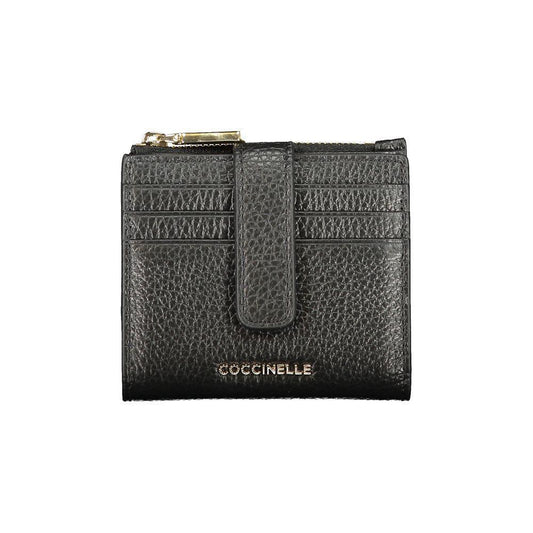 Coccinelle Black Leather Women Wallet