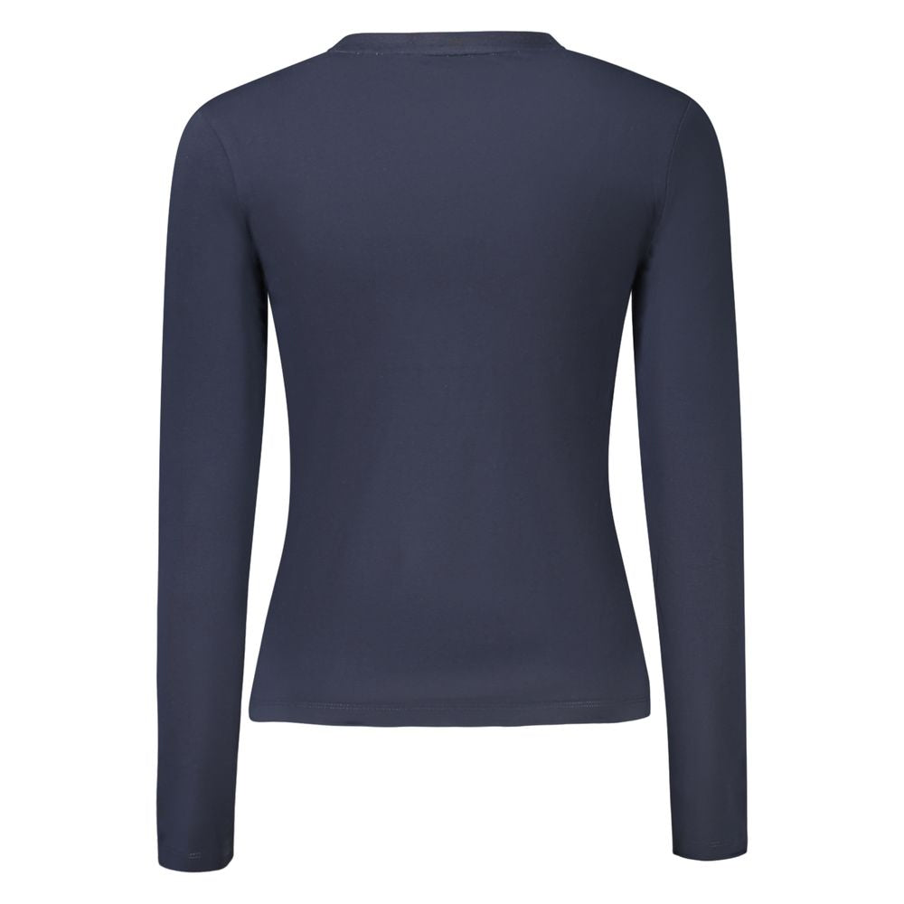 Guess Jeans Blue Cotton Women T-Shirt GU-39573-S