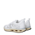 Valentino Garavani White Fabric Athletic Sneakers VA-9492731953417-EU40/US7