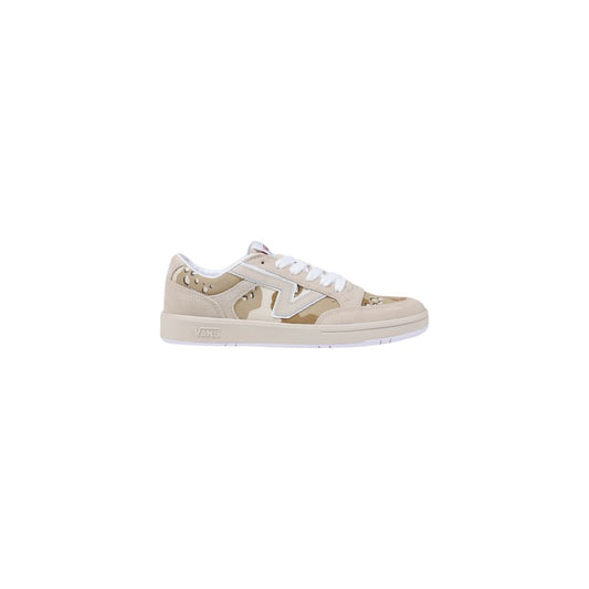 Vans Beige Suede Leather Low Top Sneakers Vans