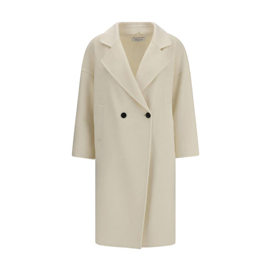 Aftercoat Cream Fleece Wool Coat Aftercoat
