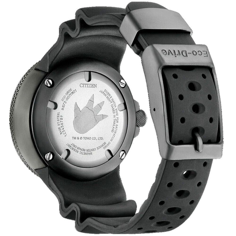 Citizen Black Rubber Sport Watch