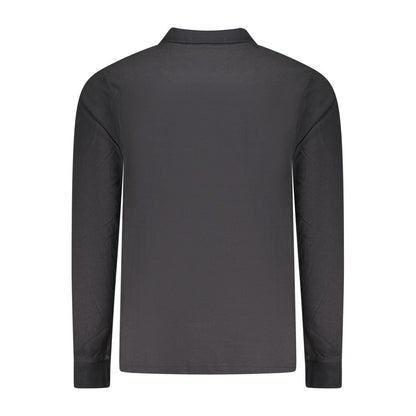 Norway 1963 Black Cotton Men Polo Shirt