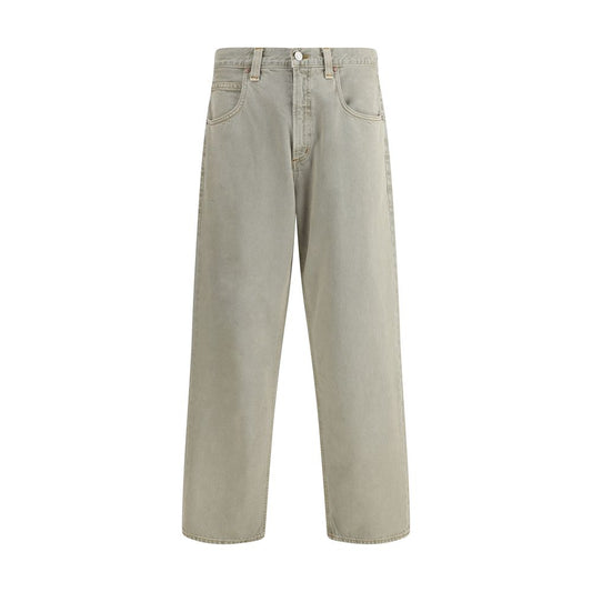 Agolde Gray Cotton Jeans Denim Agolde